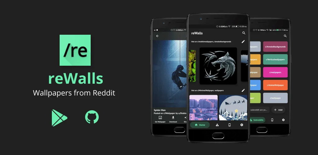 reWalls : Wallpapers from Reddit